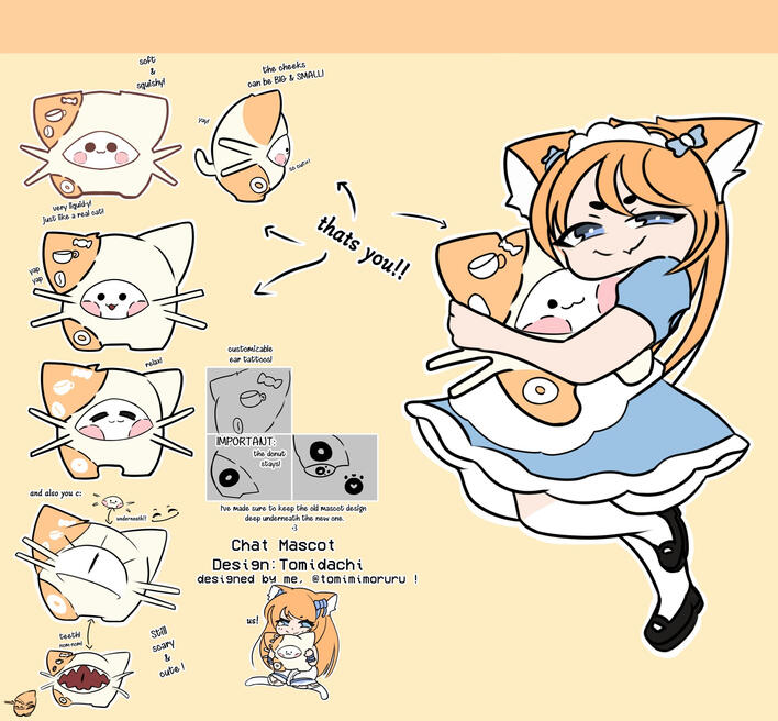 @Tomidachi mascot (click on the picture for full size)